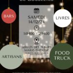 Affiche marché de Noël Gosselies