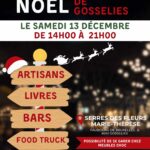 affiche marché de Noël de Gosselies
